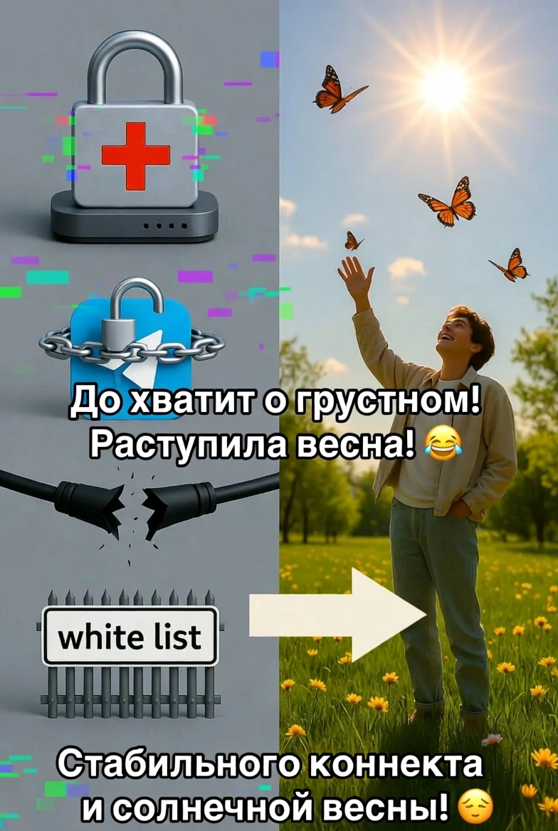 Жизнь вне сети: От вьюги до первой травы ❄️🌼