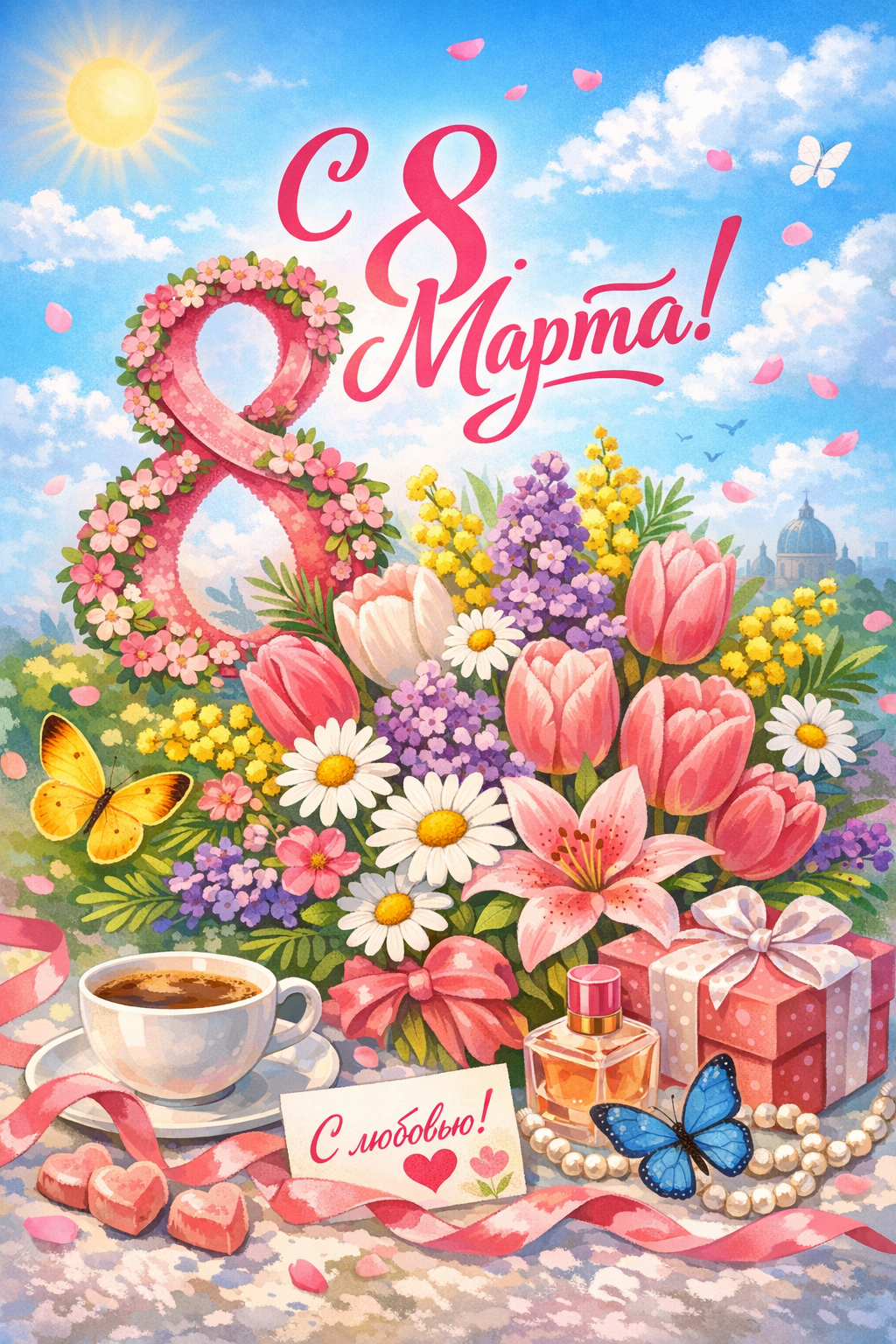 Весна в деревне: серое небо и мартовские хлопоты