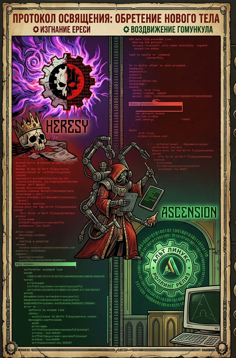 📜 ЛИТАНИЯ ОБРЕТЕНИЯ ЧИСТОТЫ: ВТОРОЕ ПРИШЕСТВИЕ ДУХА МАШИНЫ 📜